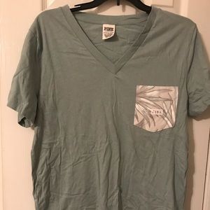 PINK oversized vneck